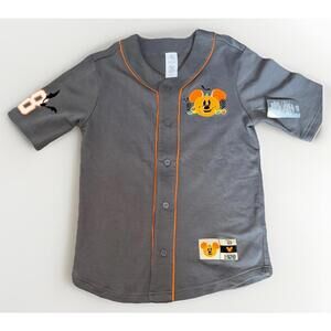 2025 Disney Parks Mickey Mouse Halloween Baseball Jersey for Adults SMALL NEW